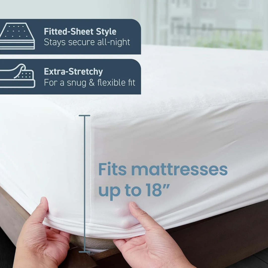 Premium Cotton Waterproof Mattress Protector
