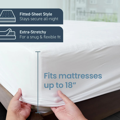 Premium Cotton Waterproof Mattress Protector