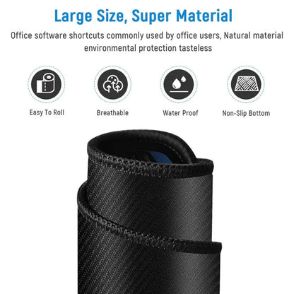 Anti-slip Keyboard Pad with (Shortcut Key Patterns)