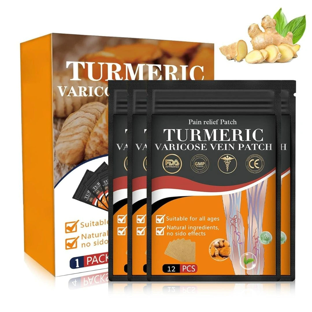 Turmeric Varicose Vein Relief patch(Buy1 Get 1)