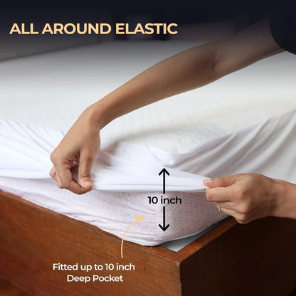 Premium Cotton Waterproof Mattress Protector