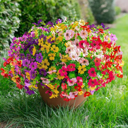 Outdoor/Indoor UV Resistant & Waterproof Artificial Flower Decor