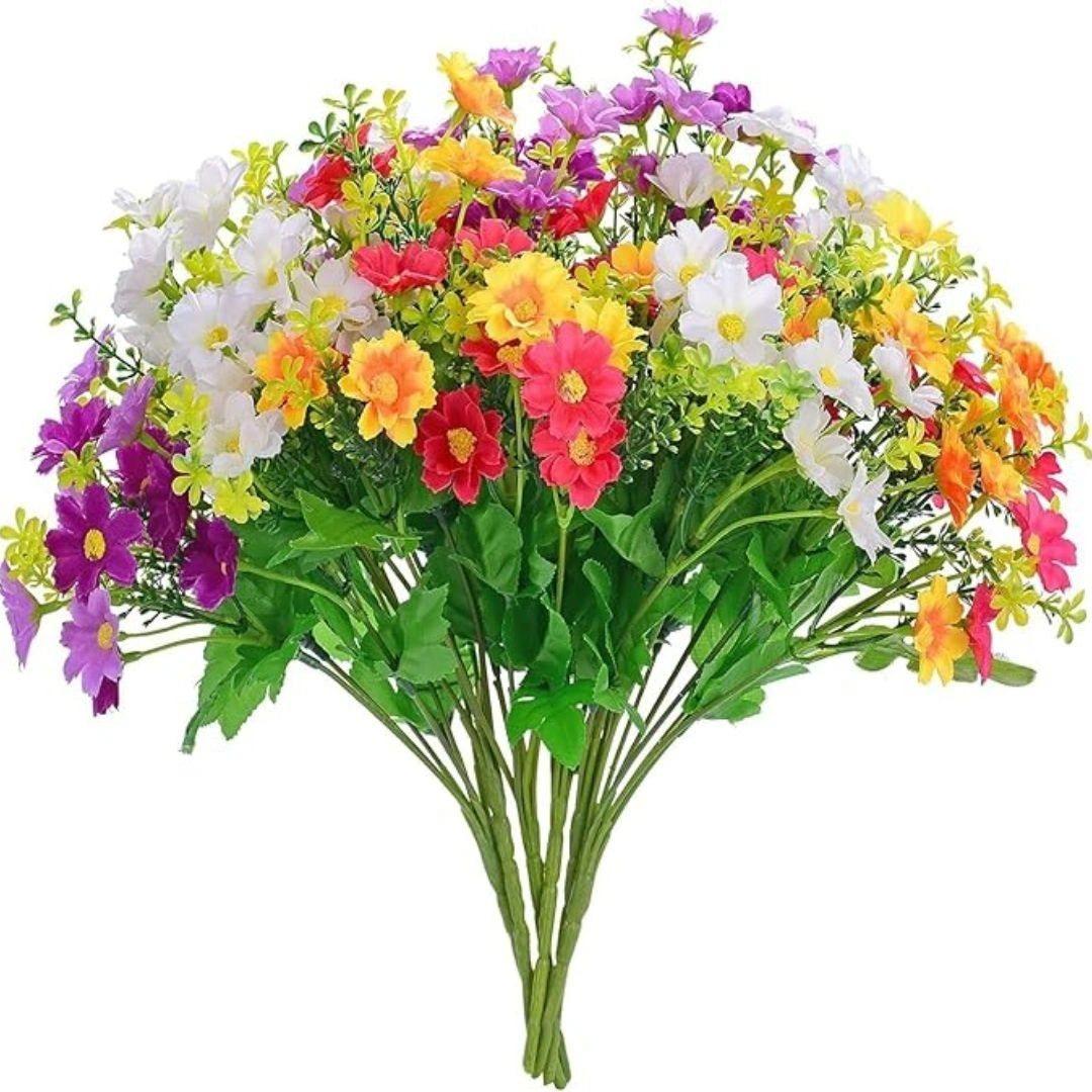 Outdoor/Indoor UV Resistant & Waterproof Artificial Flower Decor