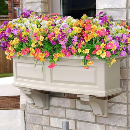 Outdoor/Indoor UV Resistant & Waterproof Artificial Flower Decor