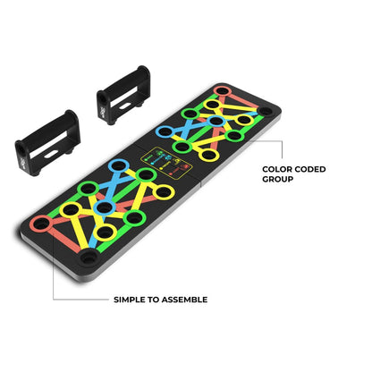 Multipurpose (16 in 1) function Push Up Board