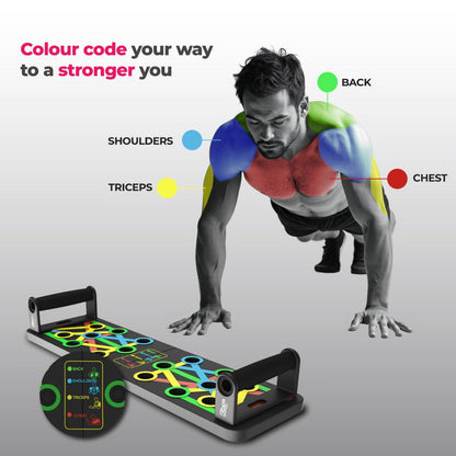 Multipurpose (16 in 1) function Push Up Board