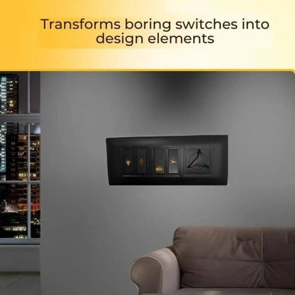 Golden Switch Board Stickers