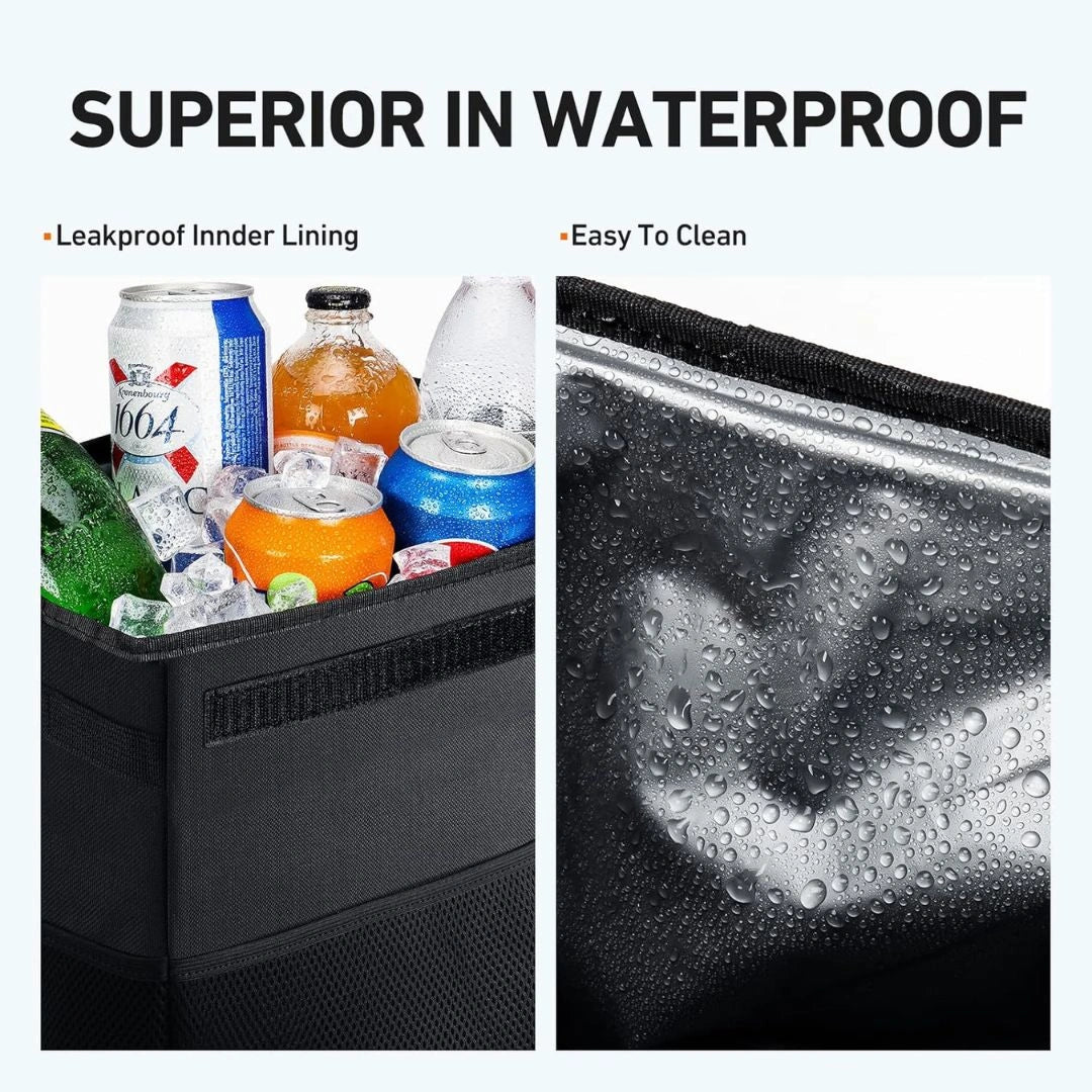 Waterproof Car Trash Can with Lid