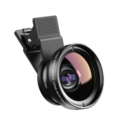 0.45X Wide Angle Lens 140°+ 12.5X Macro Lens for Mobile
