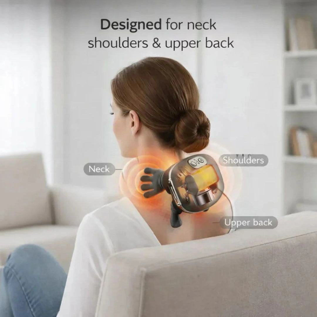 Wireless Portable Neck and Back Massager