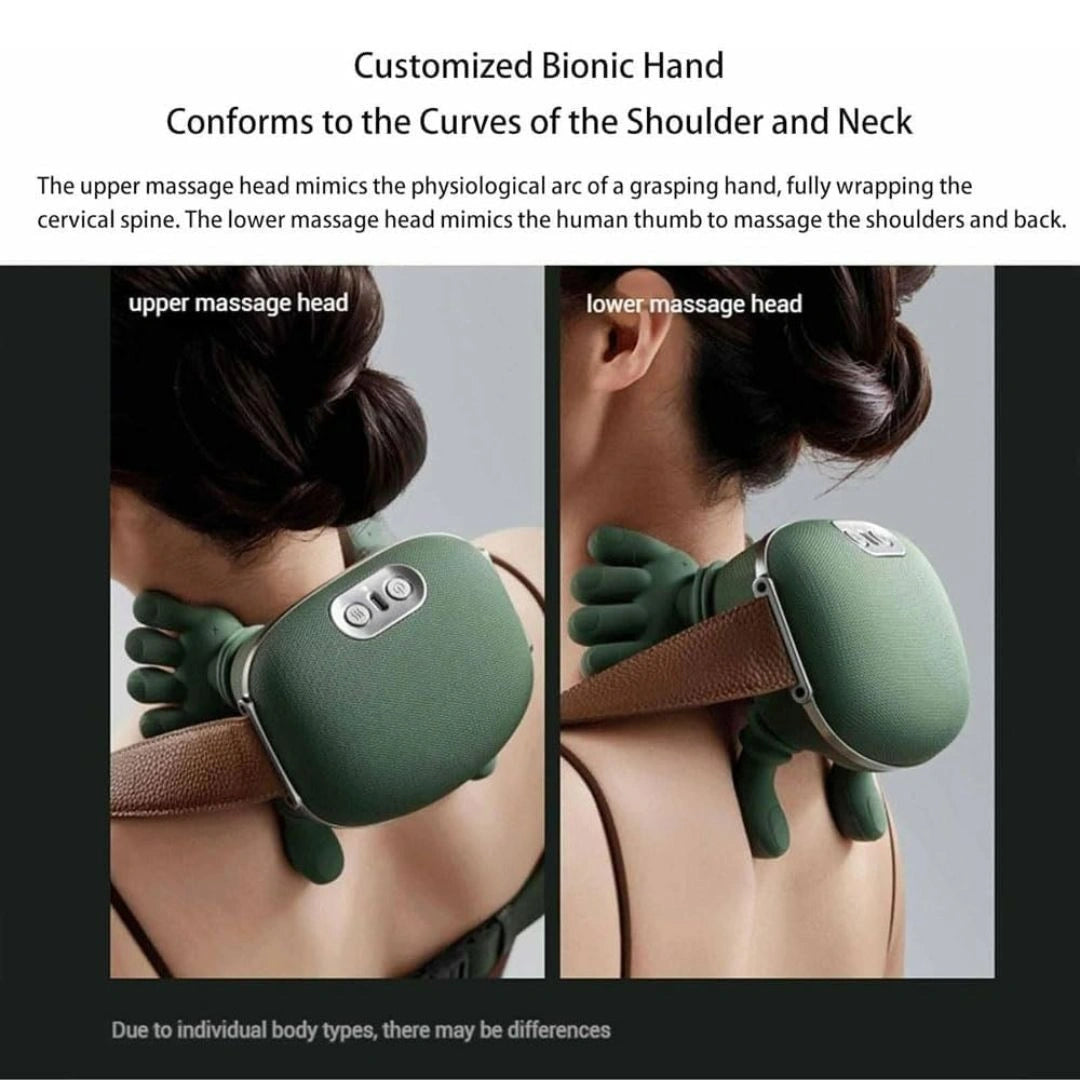 Wireless Portable Neck and Back Massager