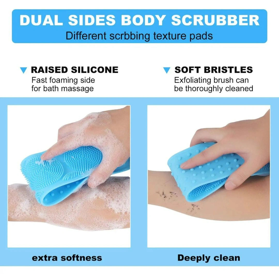Silicon bath body brush product