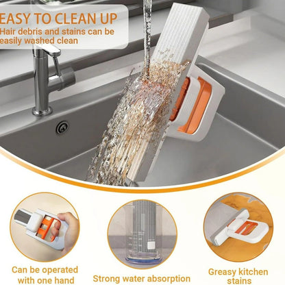 Portable Wet & Dry Sponge Mop