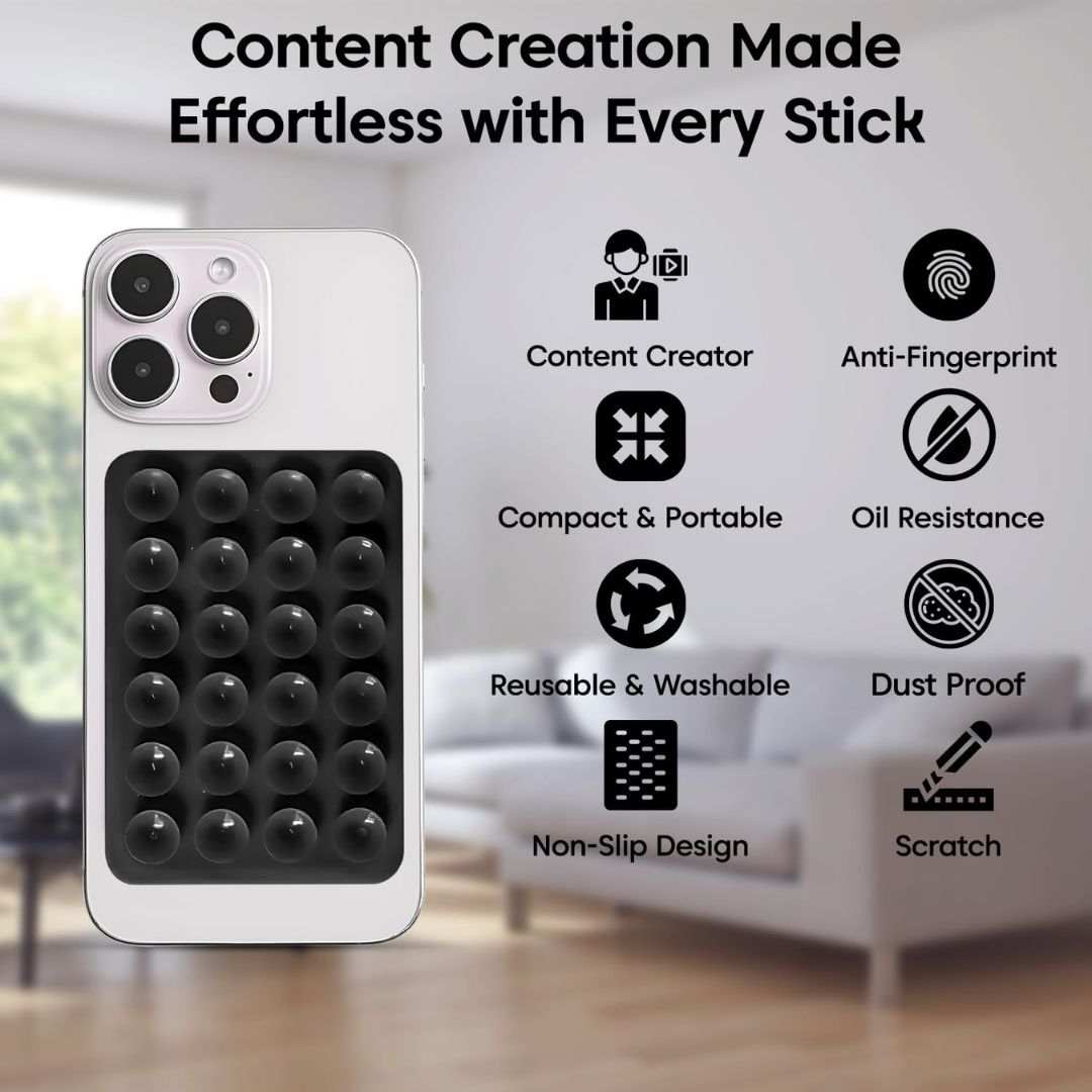 Silicone Suction Phone Case