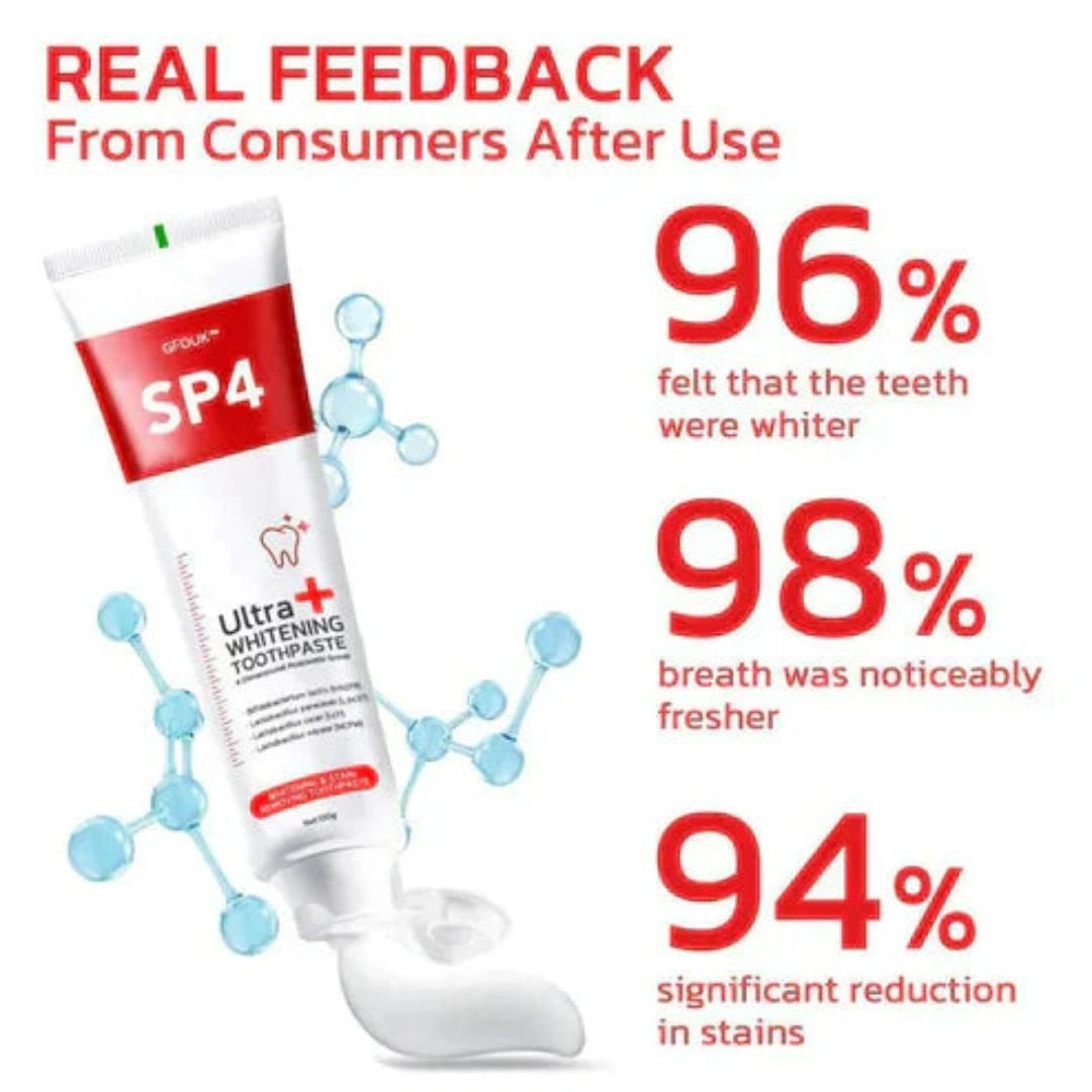 SP-4 Probiotic Brightening and cleaning toothpaste(Pack of 2)