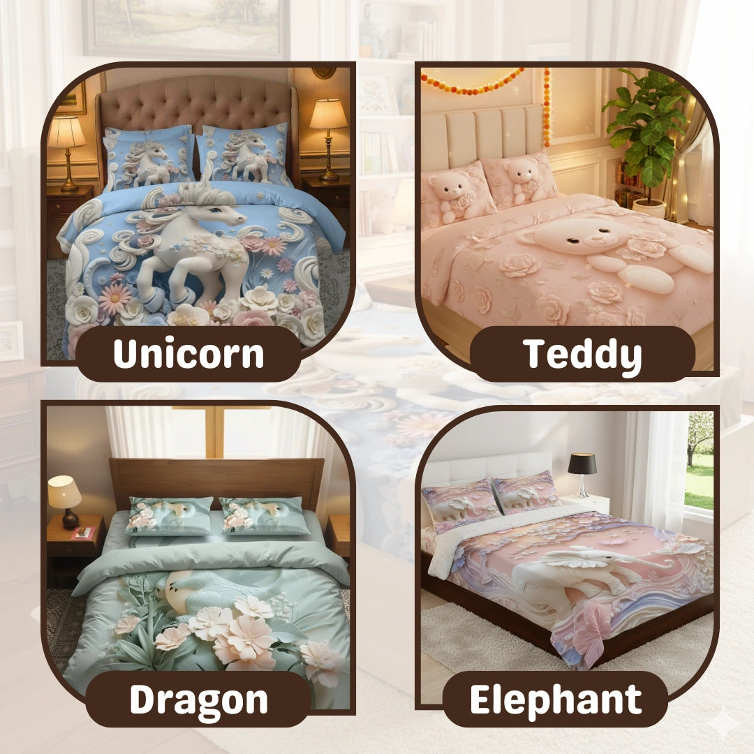 7D Effect Comforter for kids