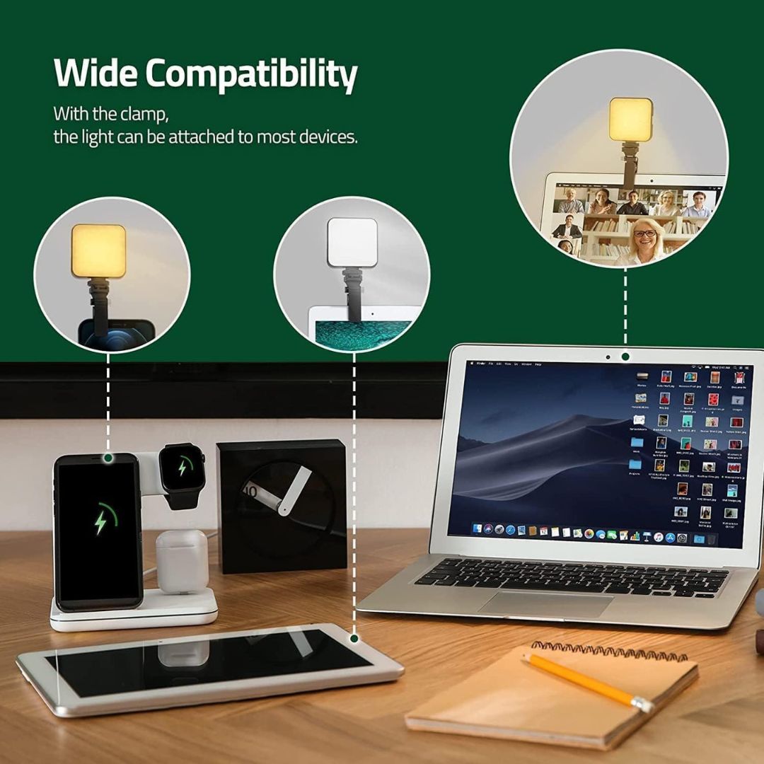 RGB Pocket Camp Rechargeable LED Video Light