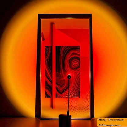 USB Sunset Projection Light Lamp