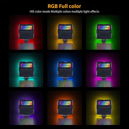 RGB Pocket Camp Rechargeable LED Video Light