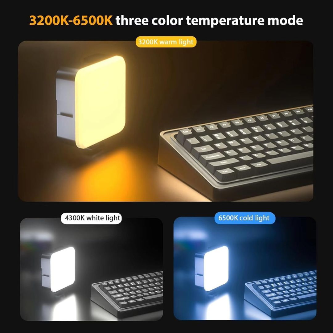 RGB Pocket Camp Rechargeable LED Video Light