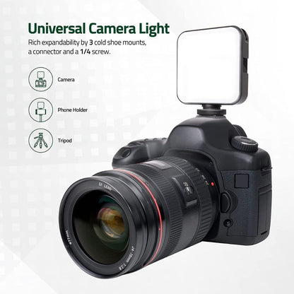 RGB Pocket Camp Rechargeable LED Video Light
