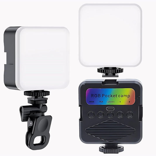 RGB Pocket Camp Rechargeable LED Video Light