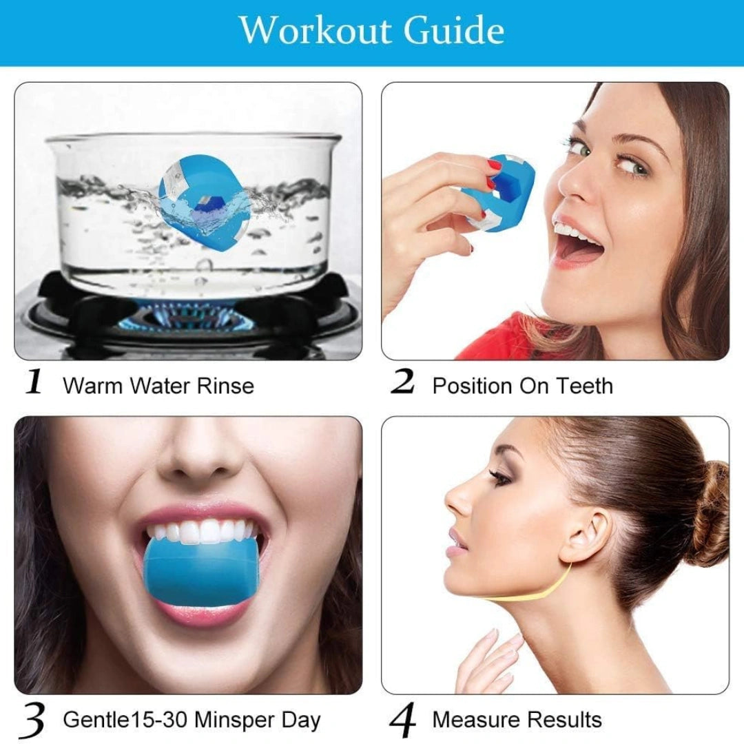 Premium Jawline Exerciser Tool(Buy 1 Get 1 Free)