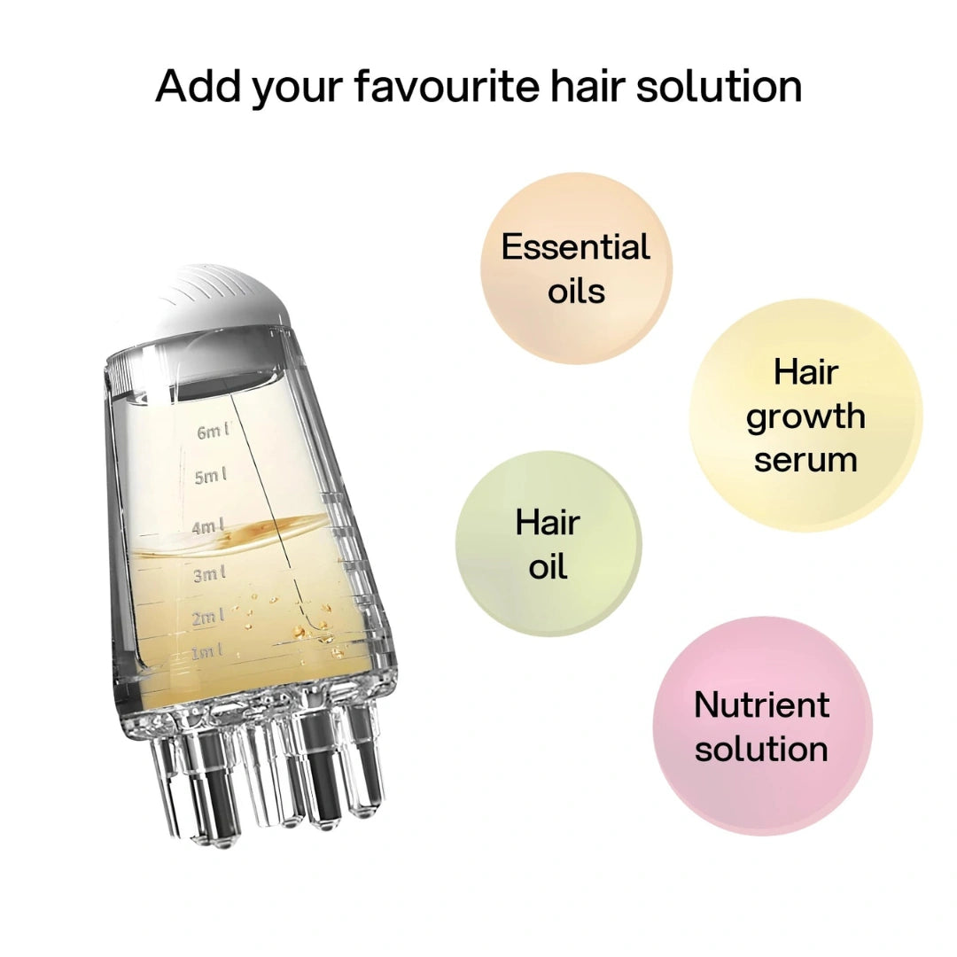 Scalp Applicator Hair Oil Comb