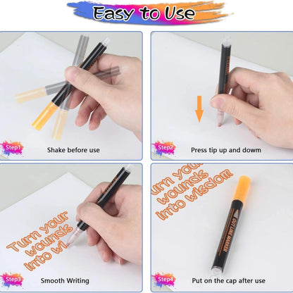 Fine Point Marker Pens Set
