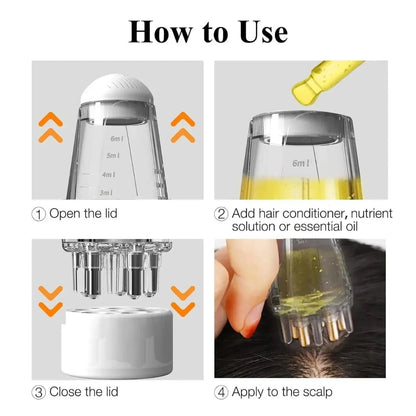 Precision Hair Oil Applicator