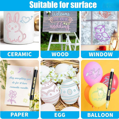 Fine Point Marker Pens Set