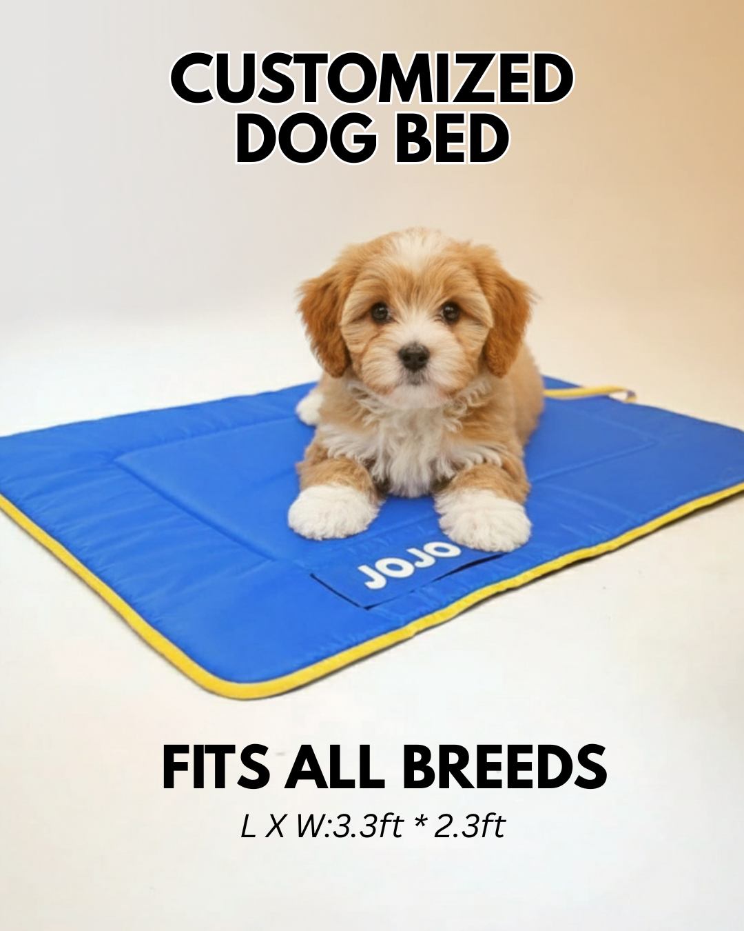 Personalized Dog Bed