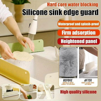 Splash Guard for Kitchen Sink & Countertop