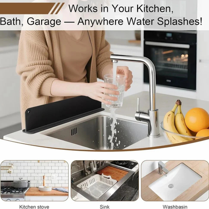Splash Guard for Kitchen Sink & Countertop