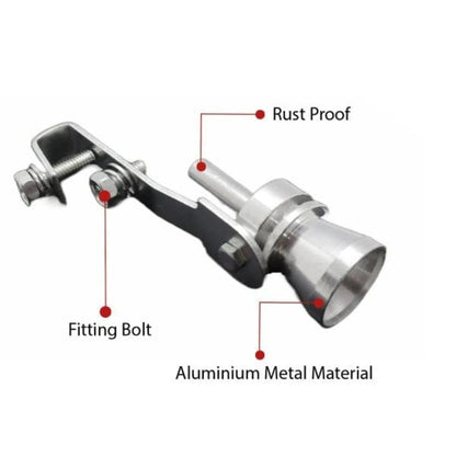 Turbo Sound Exhaust Muffle Whistle