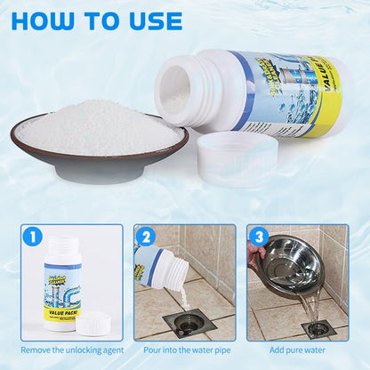 Powerful Sink & Drain Blockage Cleaner Powder (Buy 1 Get 1 Free)