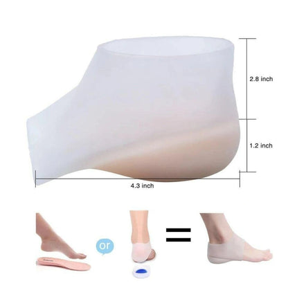 Height Extention Silicone Height Increase Insoles – swiings