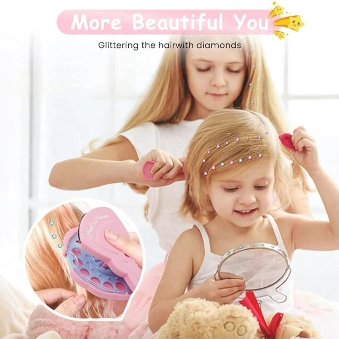Hair Bedazzler Kit with Rhinestones