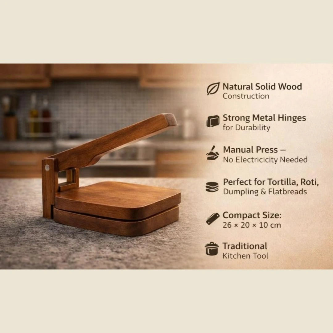 Wooden Roti Maker