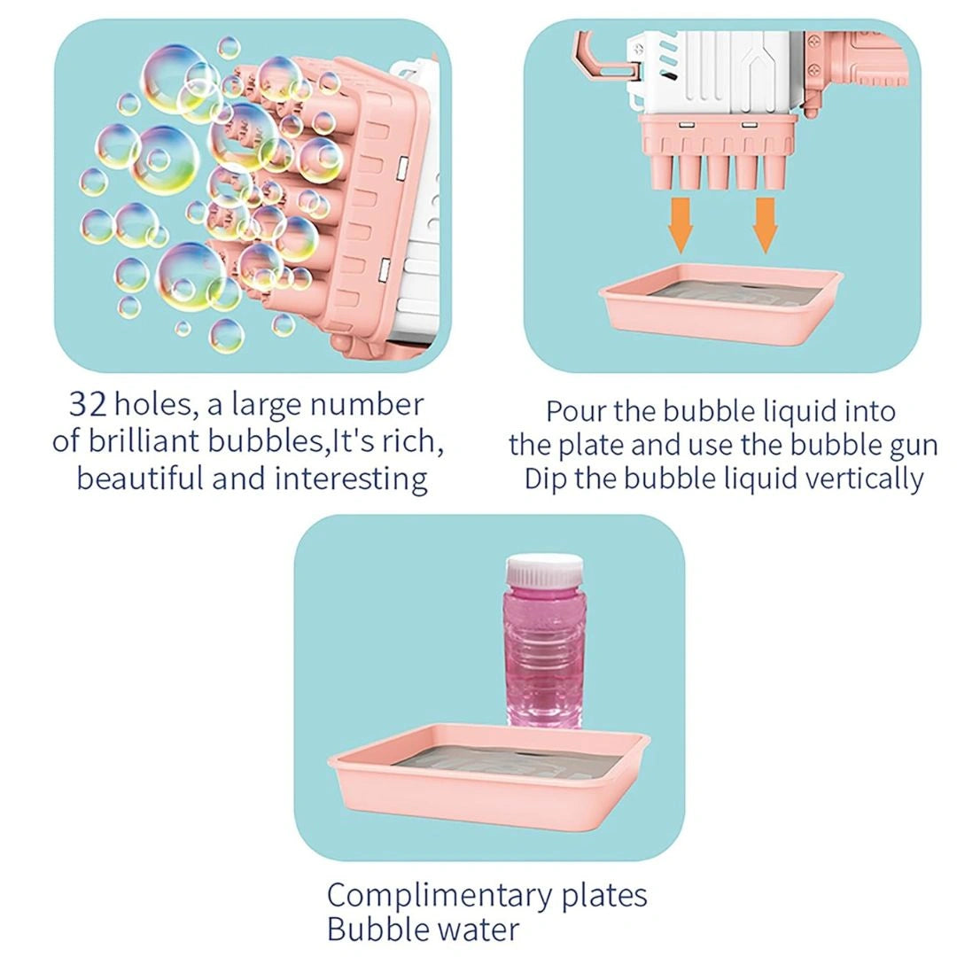 Automatic Bubble Maker Blower