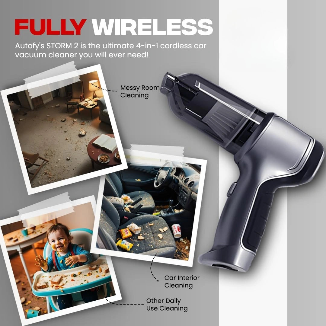 Portable Air Duster Wireless Vacuum Cleaner