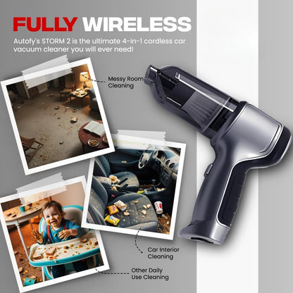 Portable Air Duster Wireless Vacuum Cleaner