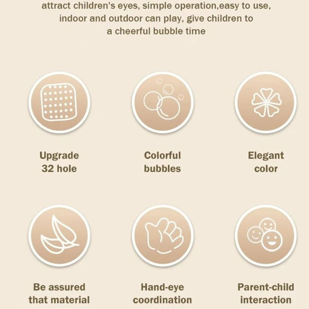 Automatic Bubble Maker Blower