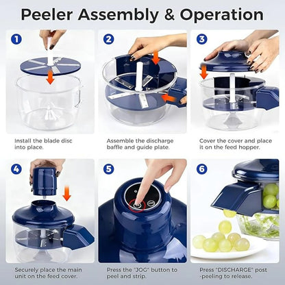 Multipurpose Automatic Fruit & Vegetable Peeler Machine