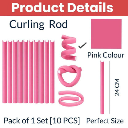 Heatless Hair Curler for Women(10 Pcs)