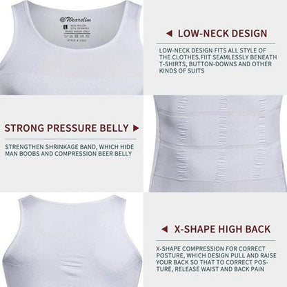 Men’s Slimming Compression Vest – Instant Confidence Booster