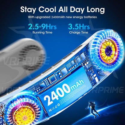 Portable Bladeless Hanging Neck Fan