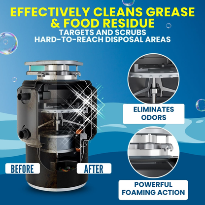 LemonBlast Yellow Bubble Tablet Cleaner(24 Pcs)