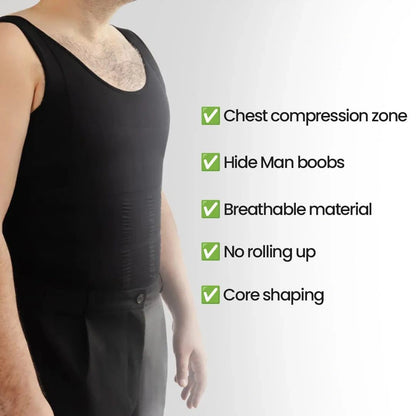 Men’s Slimming Compression Vest – Instant Confidence Booster