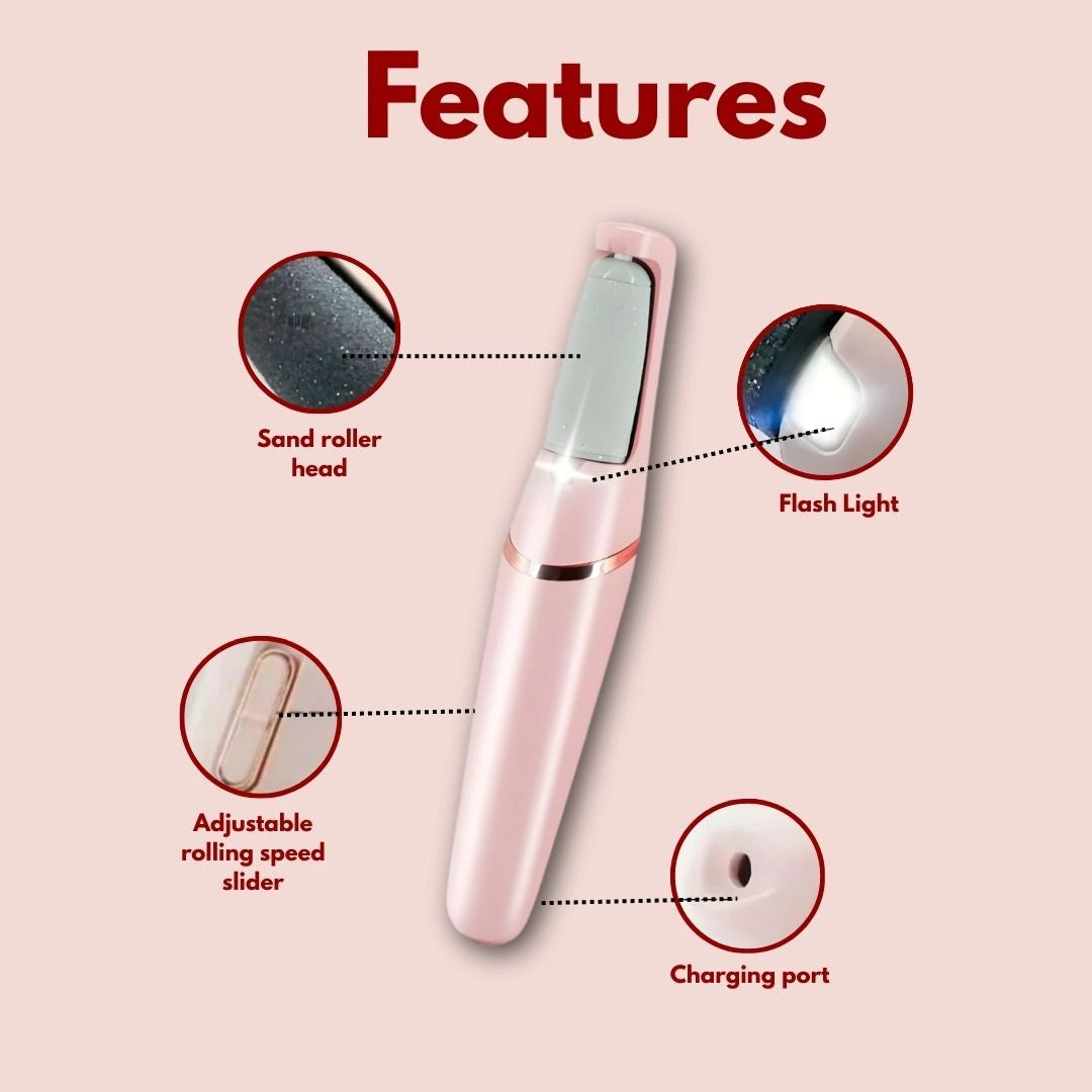 Electric Foot Callus Remover |Rechargeable Pedicure Tool